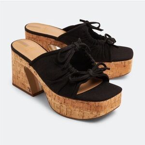 Sam Edelman Dova Platform Cork Sandals